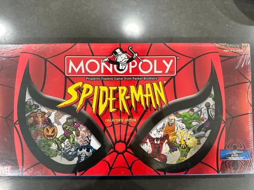 2002 monopoly spider man - monopoly, spider-man