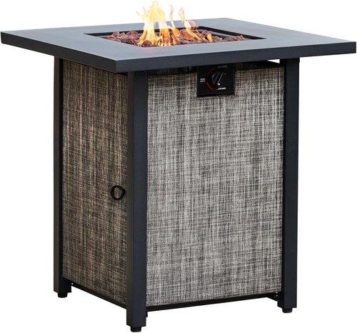 Teamson home gas fire - teamson, pit