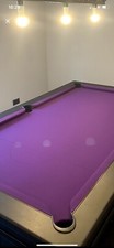 Pool Table Cloth Re-cover West Mids/Staffordshire Purple, Burgundy