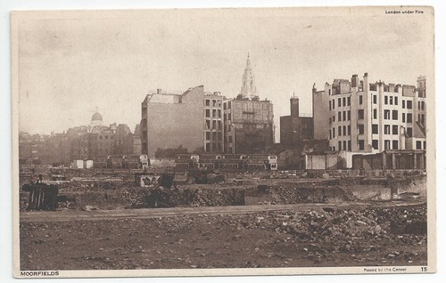 Ww2 london moorfields blitz - ww2,