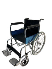 Self Propelled Steel Wheelchair Folding