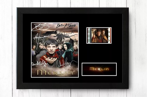 Merlin framed film cell - merlin,
