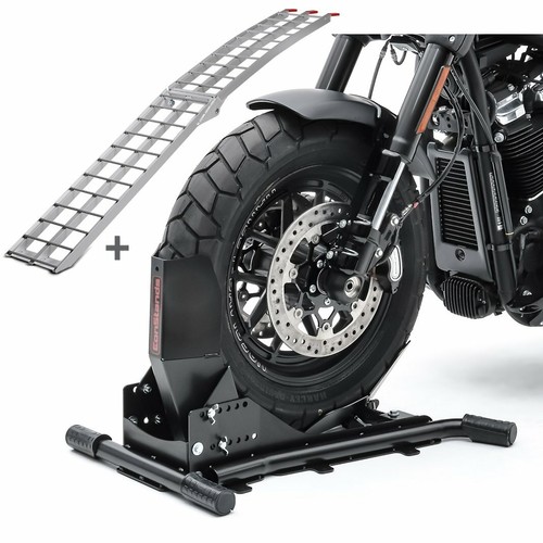 Wheel lock set loading ramp - +,