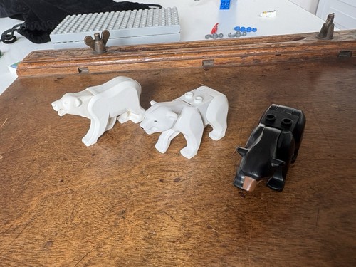 Lego bear animal lot polar - animal,