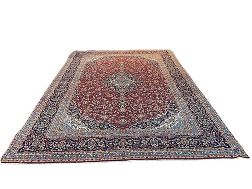 Oriental carpet kashan top - carpet,