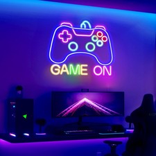 Led Game Neon Sign, Gamepad