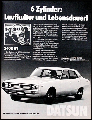 1977 datsun 240 original - datsun, k