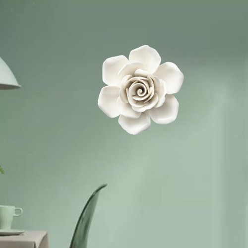 Ceramic floral wall - ceramic, 3d