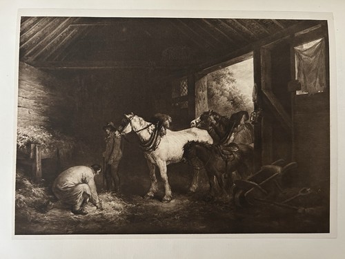 Antique print inside - antique,
