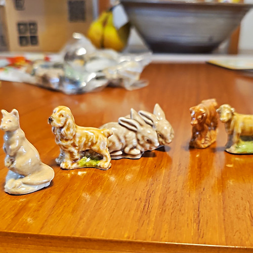 Mini glazed ceramic farm - mini,