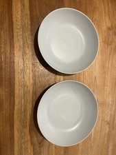 2x Denby Everyday Pasta Bowls Teal Green