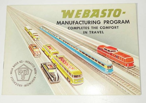 Webasto manufacturing program - manufacturing,