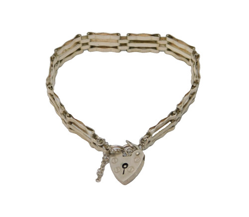 Sterling silver gate - sterling, link