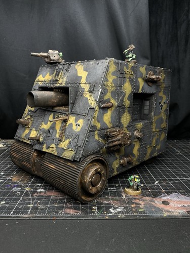 Warhammer40k custom ork tank - warhammer40k,