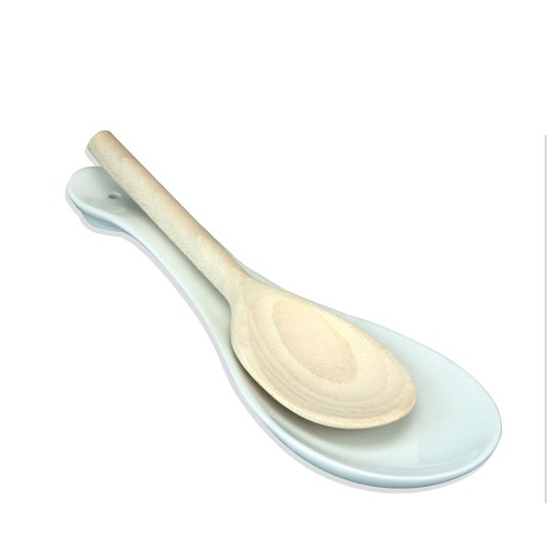 Ceramic spoon rest - spoon, stylish