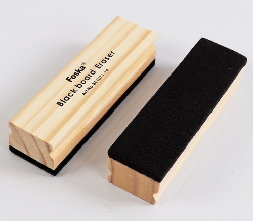 Wooden black board eraser - wooden,
