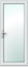 UPVC Single Fully Glazed Door