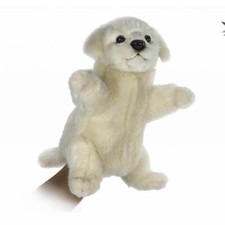 Maremma Puppet Realistic Lovely & Soft To Touch And Cuddle Perfect Gift (28cm H)