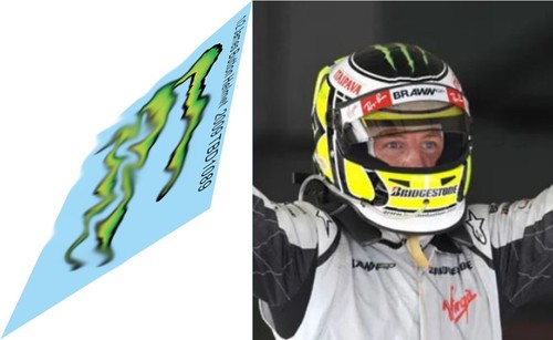 Decals for jenson button - 1/2 decals,