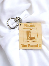 PASSED DRIVING TEST KEYRING