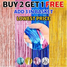 2M-3M Foil Fringe Tinsel