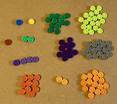 Downfall game spare counter - game.,