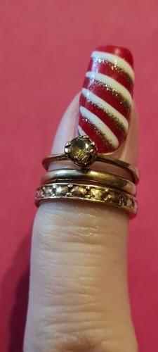 9ct gold three - gold,