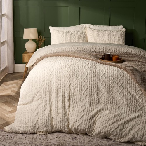 Ohs cable knit bedding set - cable,