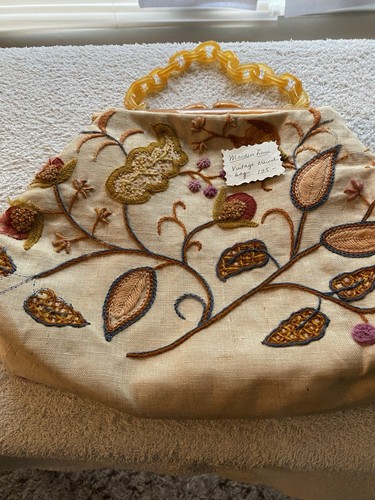Vintage40s 50s crewel - vintage40s/50s,