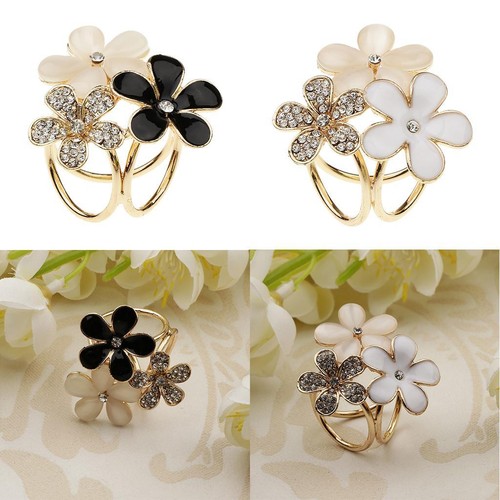 Fashion scarf buckle - fashion, triple