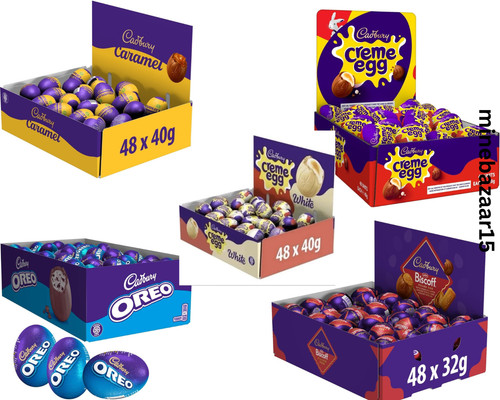 Cadbury easter eggs - easter, count