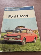 Ford Escort Mk1 Handbook Owners Service Repair Manual