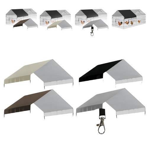 Chicken coop cover sun - chicken, shade