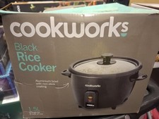 Cookwork RC-8R Compact Slow Cooker - 1.5L - Non-stick coating kitchen appliance 