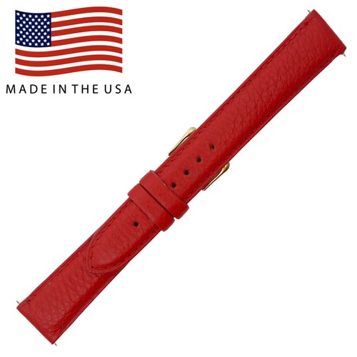 18mm red pebble embossed - 18mm,