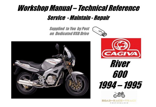 Cagiva river 600 service - cagiva,