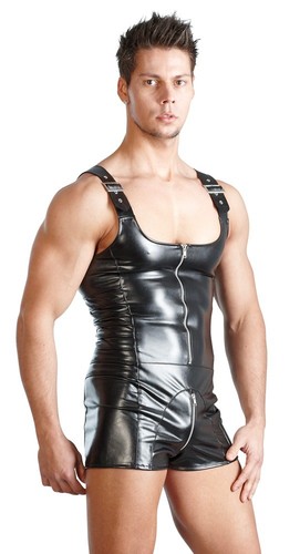 Mens pvc wet look - mens, bodysuit