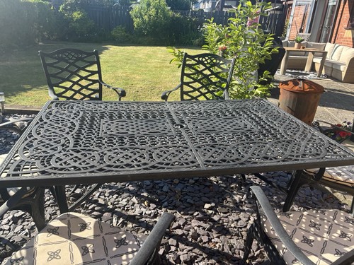 Vintage cast iron rose - iron,