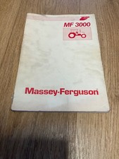 MASSEY FERGUSON 3000 Operators