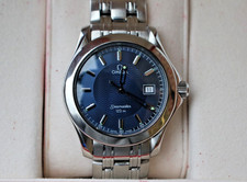 OMEGA Seamaster 120 Blue Wave Men's Watch Very Good Condition Papers