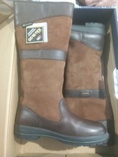New With Box dubarry of Ireland GORE-TEX Dunmore WALNUT Boots SIZE 5 -  £375 