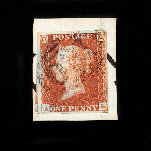 Penny red stamp - penny,
