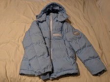 Light Blue Hoodrich Puffer Jacket Size Adult Small