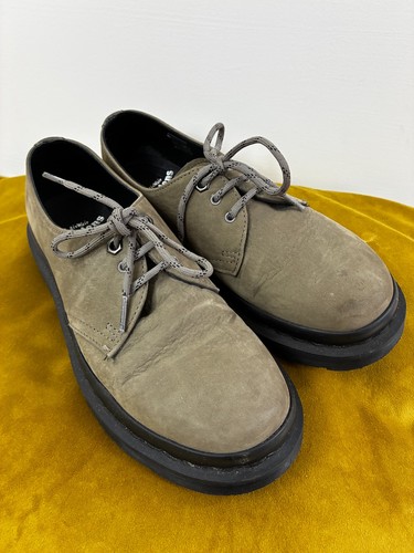 Martens taupe suede oxford - dr,