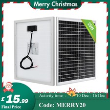 ECO-WORTHY 12V Solar Panel 20W