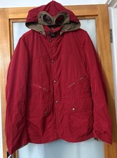 CP Company Reversible Goggle Jacket. Size L (50). Colour Red. CPU0202 D00004.