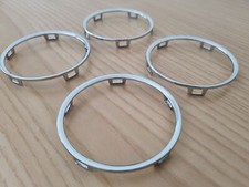 UK SELLER 4 Chrome Rings Trims