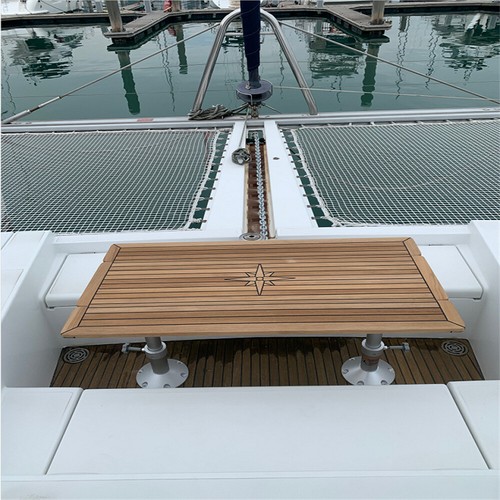 Boat rectangular folding teak - rectangular,
