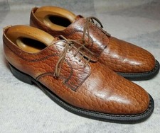 Brown country style derby shoe - style,