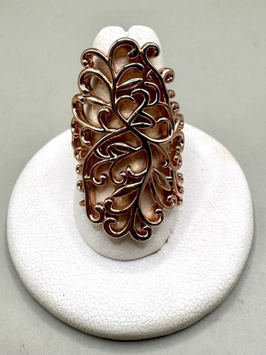 Bbj polished copper filigree - polished,